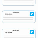 30 Twitter Template For Students Printable In 2020 Twitter Template