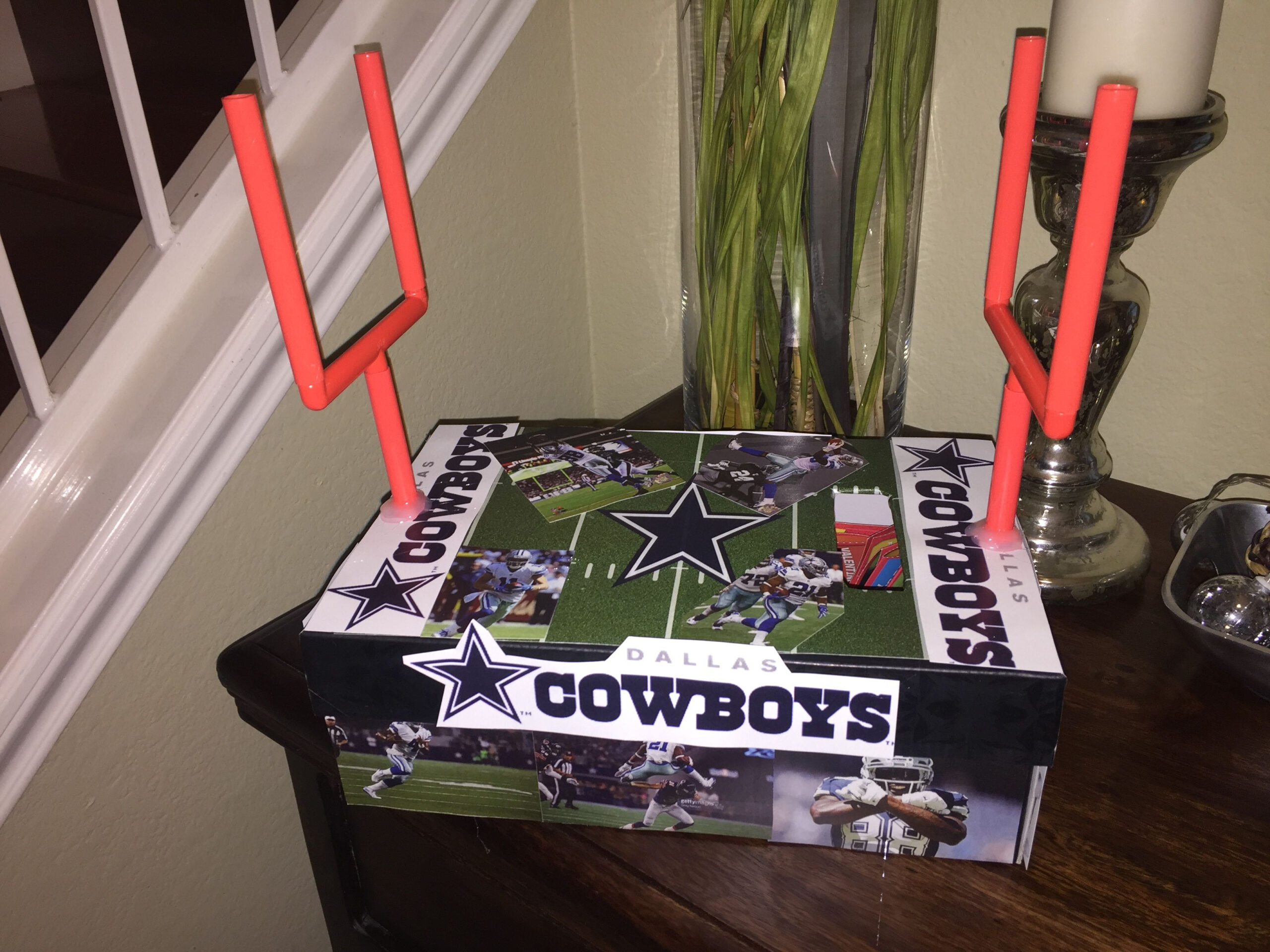 Dallas Cowboys Valentines Box Cowboy Valentines Valentines For Boys 