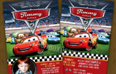 Disney Cars Bday Invitations Cars Birthday Invitations Car Birthday