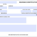 Download Auto Insurance Card Template WikiDownload