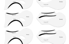 Eyeliner Stencil Kit Not Sold In Stores Eyeliner Stencil Winged