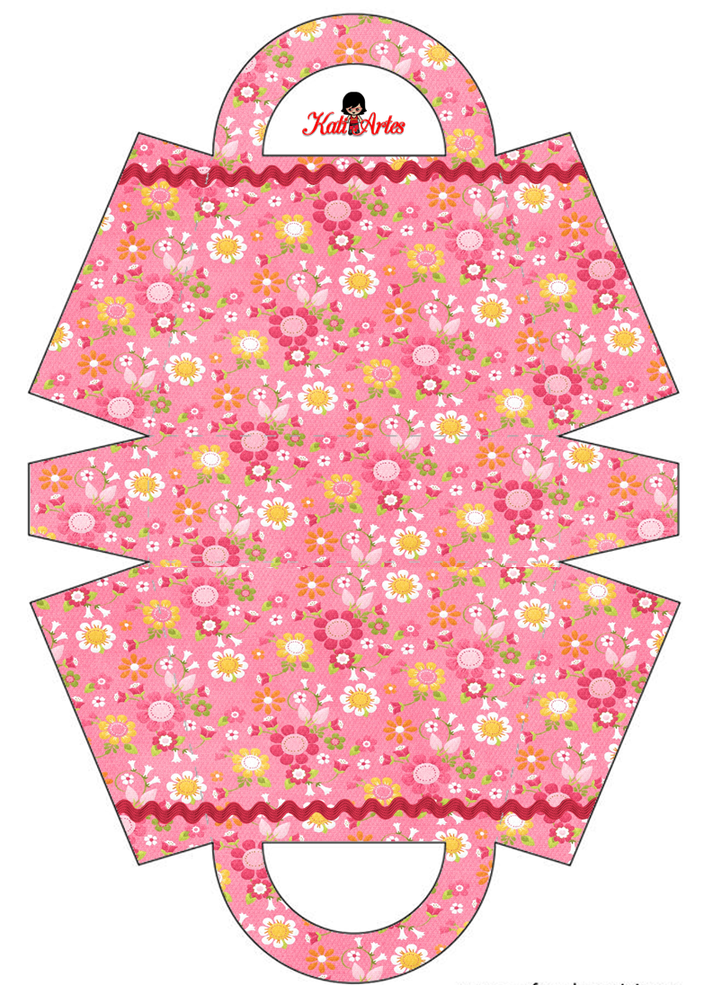 Flowers Free Printable Paper Purses Oh My Fiesta In English