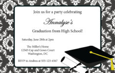 Free Graduation Invitation Templates Shatterlion info