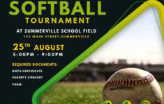 Green Softball Tournament Video Softball Tournaments Baseball