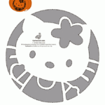 Hello Kitty Pumpkins Free Printable Stencils Hello Kitty Pumpkin