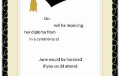 Homemade Graduation Invitations New Graduation Invi Graduation