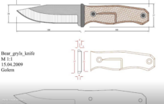 Knife Templates To Print Printable Knife Template Knife Template