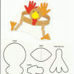 Multiple Turkey Headband Templates Thanksgiving Coloring Pages