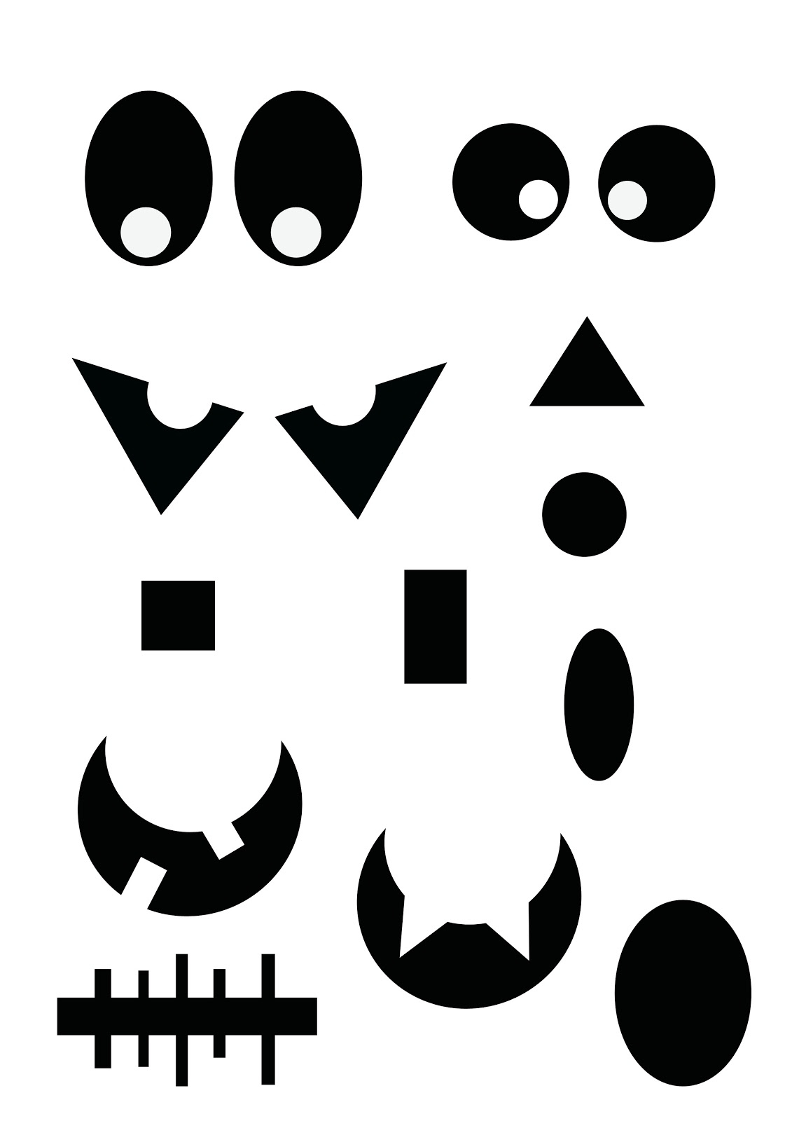 Printable Ghost Faces Cliparts co