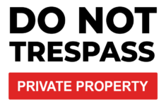 Printable No Trespassing Sign Free Printable Signs