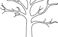 Printable Tree Without Leaves Coloring Page Tree Coloring Page Fall