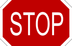 Stop Sign Outline Cliparts co