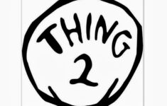 Thing 1 And Thing 2 Free Printable Template