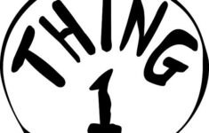 Thing 1 Printable Image ClipArt Best