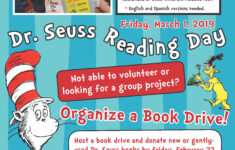 United Way Of Lake County Book Drive Flyer 2019 Seuss United Way Of