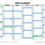 2023 Calendar Free calendars