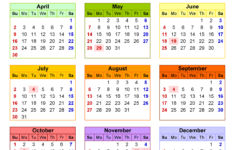 2023 Calendar Free Printable PDF Templates Calendarpedia