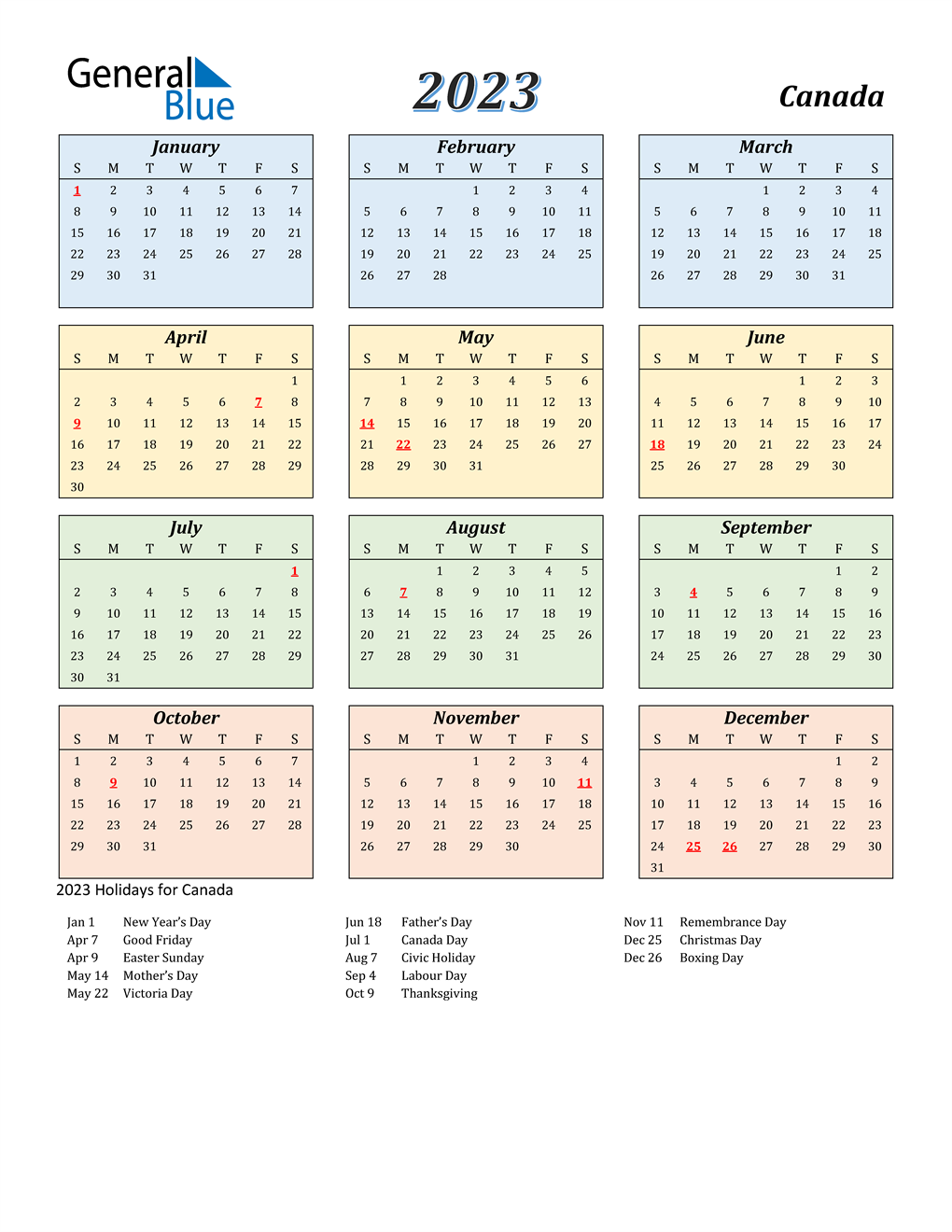 Free 2023 Calendar FREE Printable Online