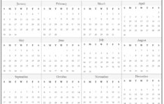 2023 Year Calendar Yearly Printable