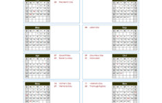 2023 Yearly Calendar Template Vertical Design Free Printable Templates