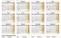 Australia Calendar 2023 Free Printable PDF Templates