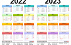 Calendar For 2022 2023 Best Calendar Example