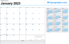 Download The 2023 Monthly Calendar Tipsographic