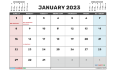 Free Printable February 2023 Calendar 12 Templates