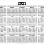 Monday Start Three Year Calendar 2022 2023 And 2024 Free Calendar