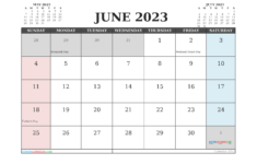 Printable June 2023 Calendar Free 12 Templates