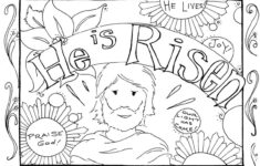 15 Easter Coloring Pages [Religious] Free Printables For Kids regarding Easter Coloring Pages Religious Printable