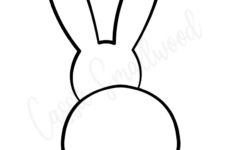 20 Cute Bunny Templates - Cassie Smallwood for Easter Bunny Free Printable Template