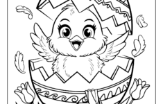 30+ Easter Coloring Pages (Free Printable Pdfs) regarding Happy Easter Coloring Pages Printable