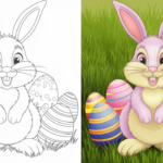 30+ Easter Coloring Pages (Free Printable Pdfs) throughout Free Printable Easter Graphics