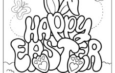 300 Easter Coloring Pages (Free Pdf Printables) inside Free Printable Easter Coloring Sheets For Kids