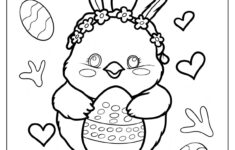 300 Easter Coloring Pages (Free Pdf Printables) with Free Printable Easter Color Sheets