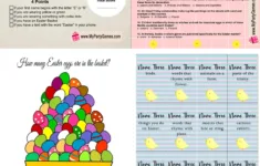 40 Free Printable Easter Games within Free Printable Easter Puzzles And Games