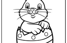 50 Easter Bunny Coloring Pages (100% Free Printables) for Easter Bunny Coloring Sheet Printable