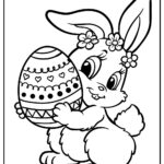 50 Easter Bunny Coloring Pages (100% Free Printables) pertaining to Easter Bunny Printable