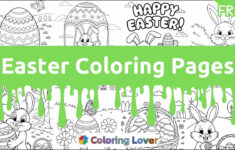57 Easter Coloring Pages (Printables: Egg, Bunny, And More) with Printable Easter Colouring Pictures