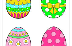 58 Easter Egg Templates (Free Pdf Printables) inside Colourful Easter Eggs Printable