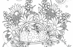 76 Cutest Easter Coloring Pages (Free Printable) - Cassie Smallwood for Easter Coloring Pages Printable For Adults