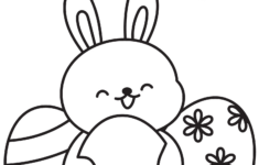 Bunny Coloring Pages To Print - Crafty Morning throughout Easter Bunny Coloring Sheet Printable