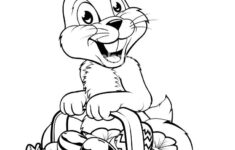 Clipart Easter Bunny Black And White Cut Out Stock Images for Easter Bunny Black and White Printable
