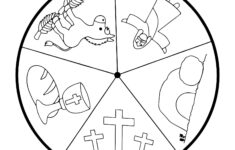 Creation Wheel Craft - 10 Free Pdf Printables | Printablee with Printable Easter Story Craft
