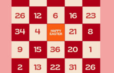 Customize 71+ Easter Bingo Cards Templates Online - Canva with regard to Printable Easter Bingo Cards