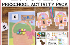Easter Activity Pack - Pre-K Printable Fun with regard to Easter Activity Pack Printable