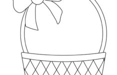 Easter Basket Templates - 25 Free Printables | Printabulls pertaining to Printable Easter Bags
