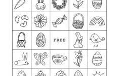 Easter Bingo - Childhood Magic within Printable Easter Bingo Cards