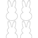 Easter Bunny Garland Craft - Childhood Magic for Free Printable Easter Garland
